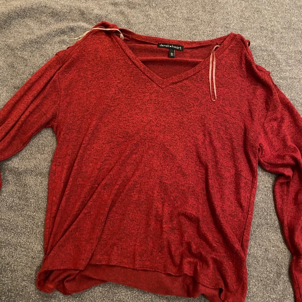 V-neck sweater